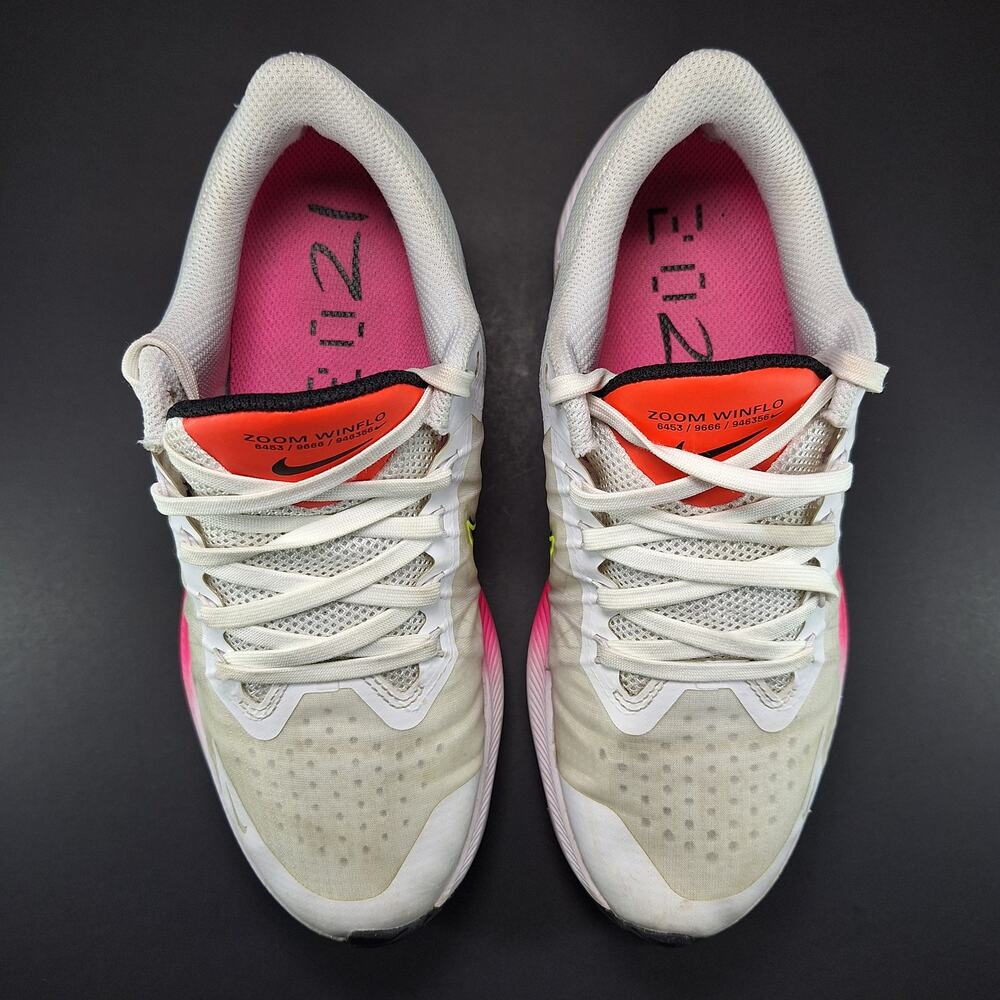 Nike Winflo 8 Womens 6.5 White Rawdacious CW3421-100 Running Shoes Sneakers - Picture 7 of 14